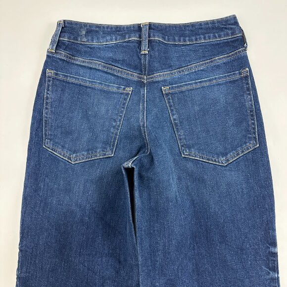 Old Navy High Rise OG Loose Women's size 6 Dark Wash Blue Denim Jeans - Picture 5 of 5